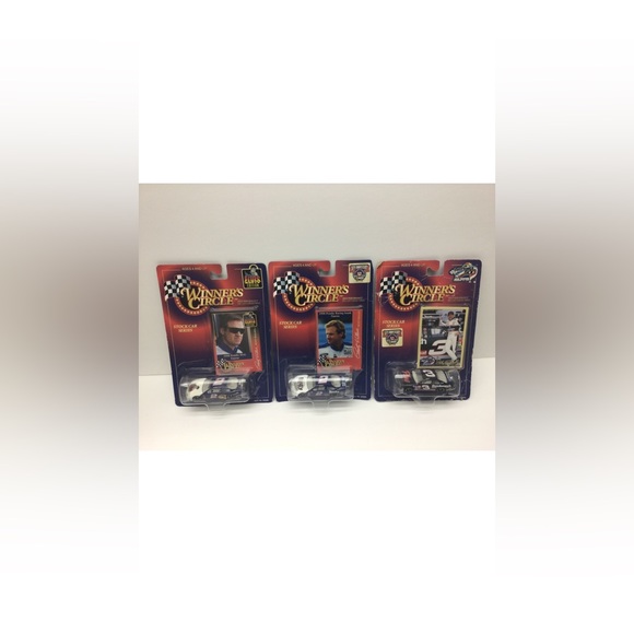 Nascar Other - Three 1998 Sealed Vintage NASCAR Collectable Cars